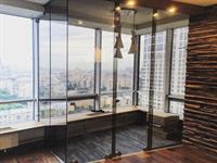 межкомнатные стеклянные раздвижные перегородки в офис и в квартиру по доступной цене в москве